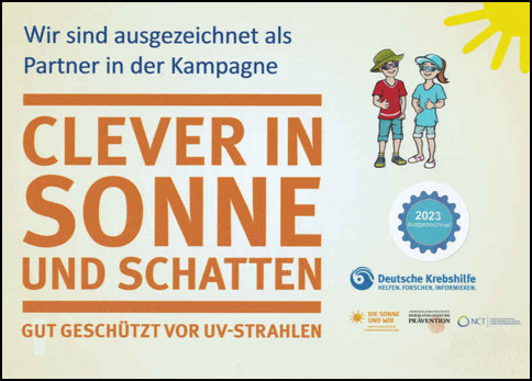 Clever in Sonne und Schatten
